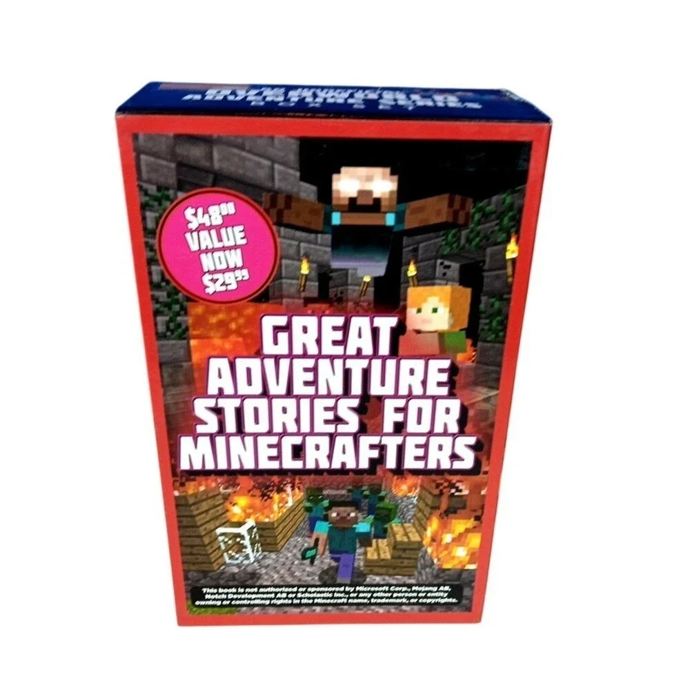 Great Adventure Stories for Minecrafters 6 Book Box Set by Danica Davidson